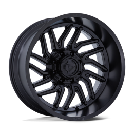 Alloy Wheel, FUEL D864 HURRICANE, 20x10.0, ET -18, 8x165.1, 125.1, Black - EDK.ro