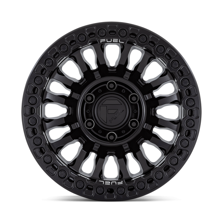 Alloy Wheel, FUEL FC125 RINCON Beadlock, 20x10.0, ET -48, 8x165.1, 125.1, Black - EDK.ro