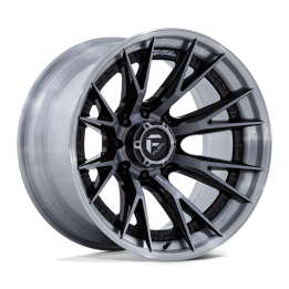 Jantă de Aluminiu, FUEL FC402 CATALYST, 20x10.0, ET -18, 8x165.1, 125.1, Negru - EDK.ro