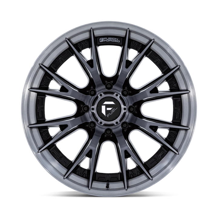 Jantă de Aluminiu, FUEL FC402 CATALYST, 20x10.0, ET -18, 8x165.1, 125.1, Negru - EDK.ro
