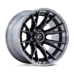 Jantă de Aluminiu, FUEL FC402 CATALYST, 24x12.0, ET -44, 8x165.1, 125.1, Negru - EDK.ro