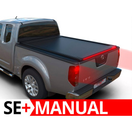 Manual Roll Top Tonneau Bed Cover, Tessera 4x4 SE+, Nissan Navara Extra Cab 2004 - 2015 - EDK.ro