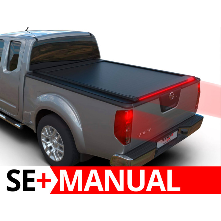 Manual Roll Top Tonneau Bed Cover, Tessera 4x4 SE+, Nissan Navara Extra Cab 2004 - 2015 - EDK.ro