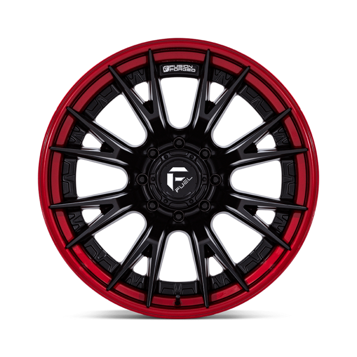 Alloy Wheel, FUEL FC402 CATALYST, 24x12.0, ET -44, 8x165.1, 125.1, Black - EDK.ro