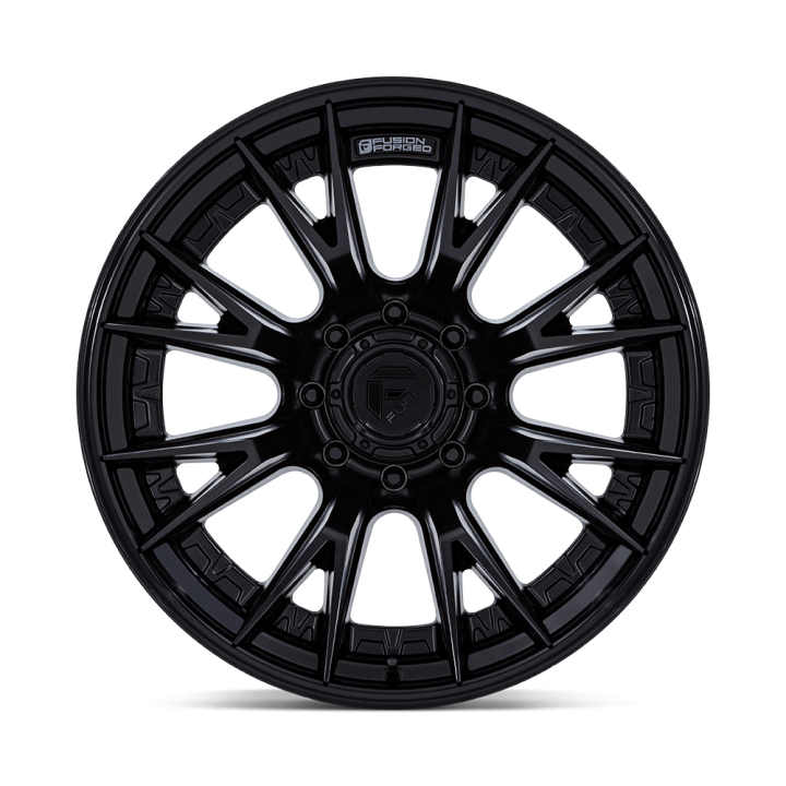Alloy Wheel, FUEL FC402 CATALYST, 20x10.0, ET -18, 8x165.1, 125.1, Black - EDK.ro