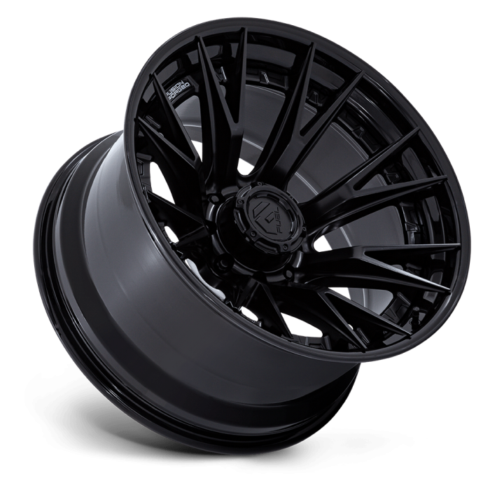 Jantă de Aluminiu, FUEL FC402 CATALYST, 22x10.0, ET -18, 8x165.1, 125.1, Negru - EDK.ro