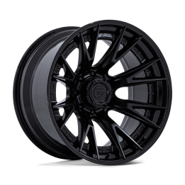 Jantă de Aluminiu, FUEL FC402 CATALYST, 24x12.0, ET -44, 8x165.1, 125.1, Negru - EDK.ro