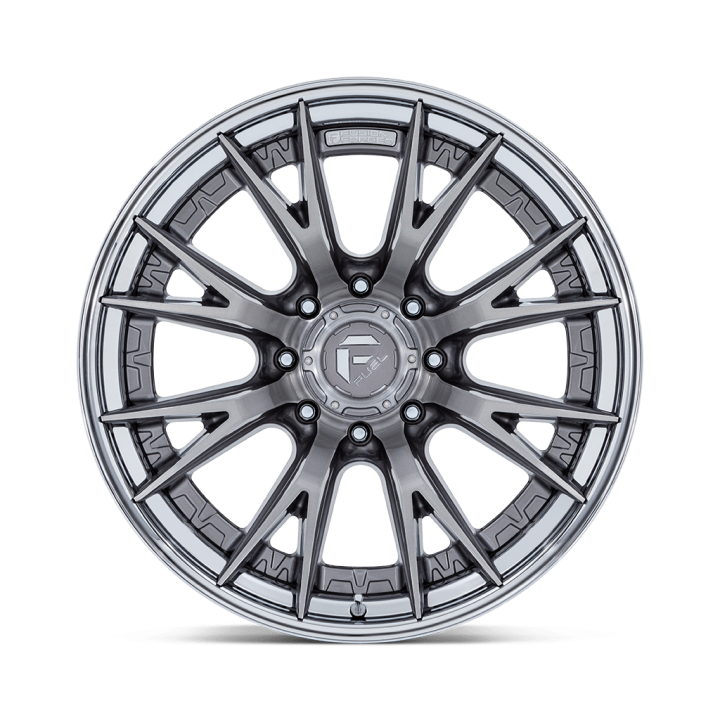 Alloy Wheel, FUEL FC402 CATALYST, 22x12.0, ET -44, 8x165.1, 125.1, Chrome - EDK.ro