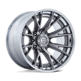 Alloy Wheel, FUEL FC402 CATALYST, 24x12.0, ET -44, 8x165.1, 125.1, Chrome - EDK.ro