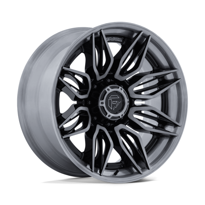 Alloy Wheel, FUEL FC404 MUTINY, 20x10.0, ET -18, 8x165.1, 125.1, Black - EDK.ro