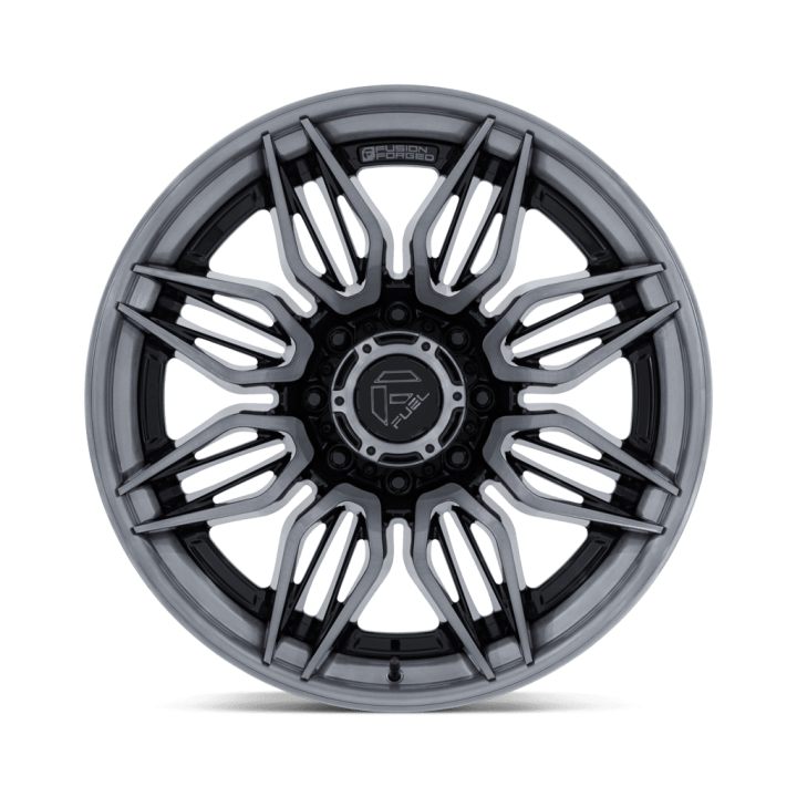 Jantă de Aluminiu, FUEL FC404 MUTINY, 20x10.0, ET -18, 8x165.1, 125.1, Negru - EDK.ro