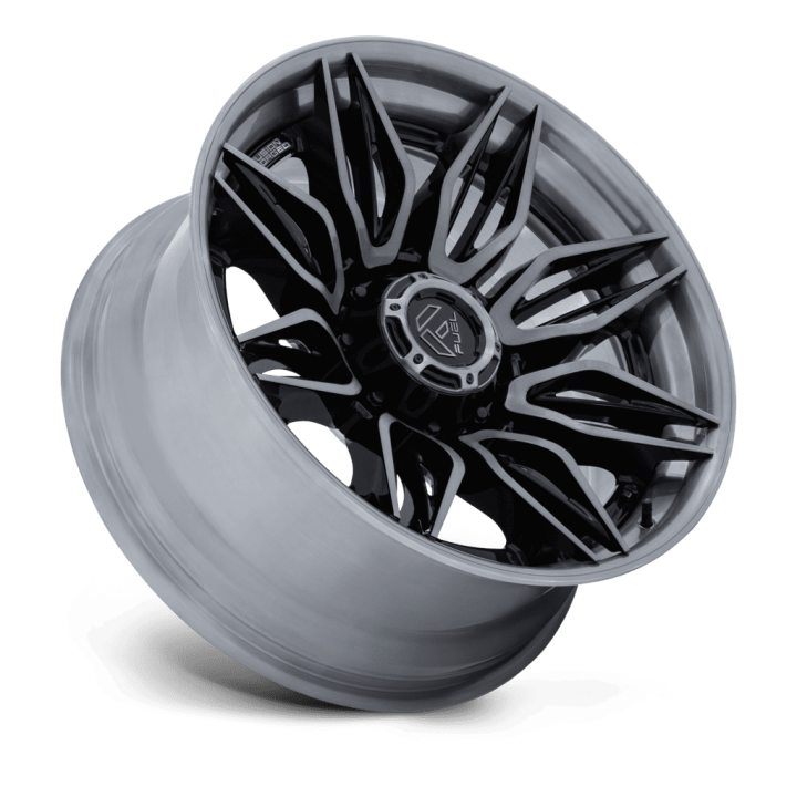 Jantă de Aluminiu, FUEL FC404 MUTINY, 20x10.0, ET -18, 8x165.1, 125.1, Negru - EDK.ro