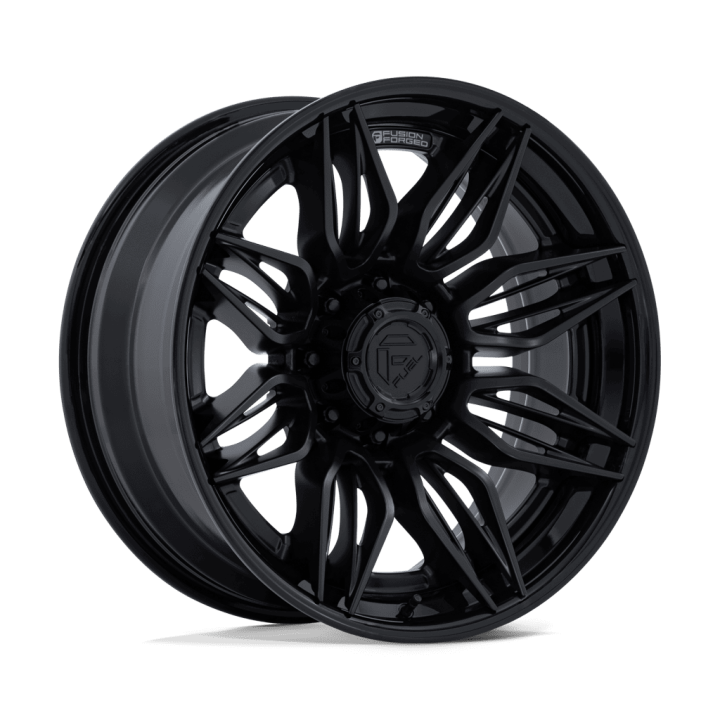 Alloy Wheel, FUEL FC404 MUTINY, 20x10.0, ET -18, 8x165.1, 125.1, Black - EDK.ro