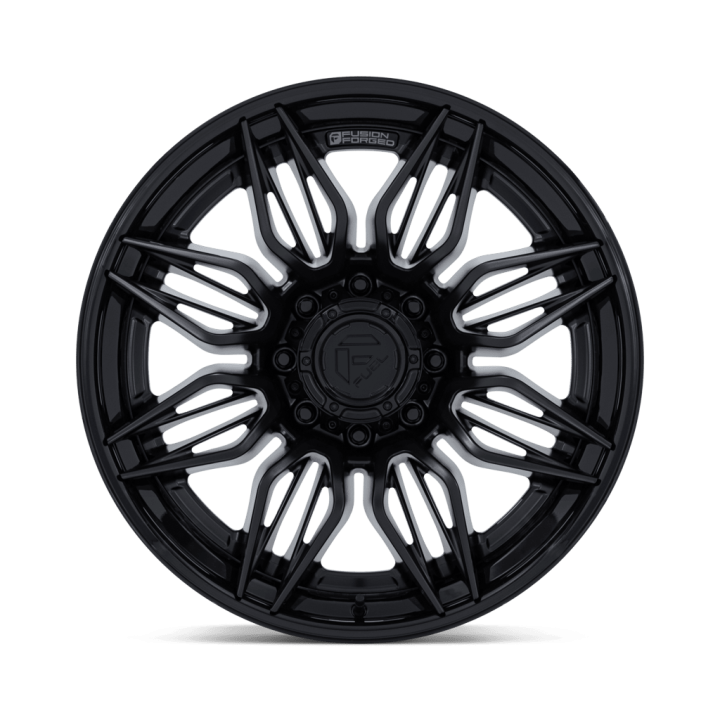 Jantă de Aluminiu, FUEL FC404 MUTINY, 22x10.0, ET 0, 8x165.1, 125.1, Negru - EDK.ro