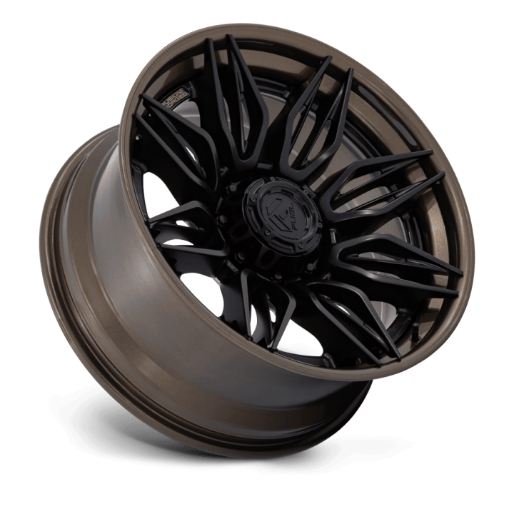 Alloy Wheel, FUEL FC404 MUTINY, 22x10.0, ET -18, 8x165.1, 125.1, Black - EDK.ro
