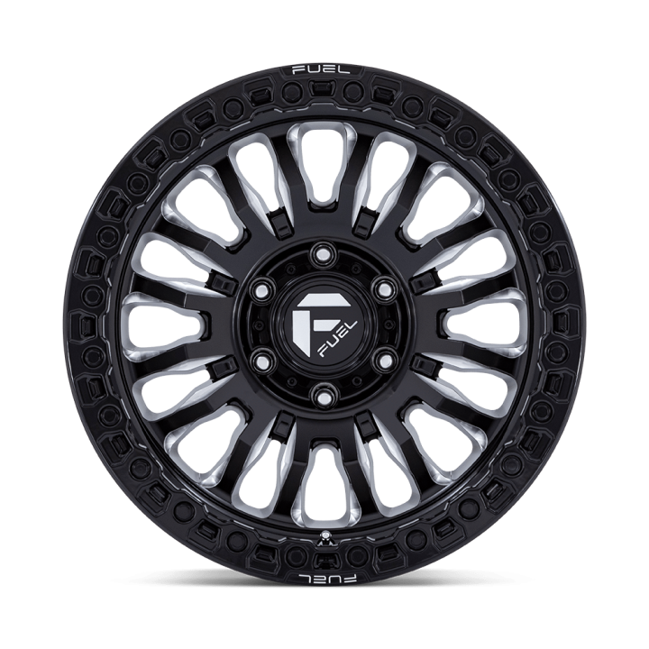 Jantă de Aluminiu, FUEL FC857 RINCON, 20x9.0, ET 20, 8x165.1, 125.1, Negru - EDK.ro