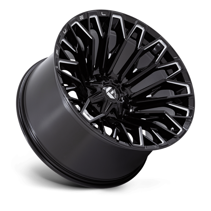 Alloy Wheel, FUEL FC865 STRIKE, 22x12.0, ET -44, 8x165.1, 125.1, Black - EDK.ro