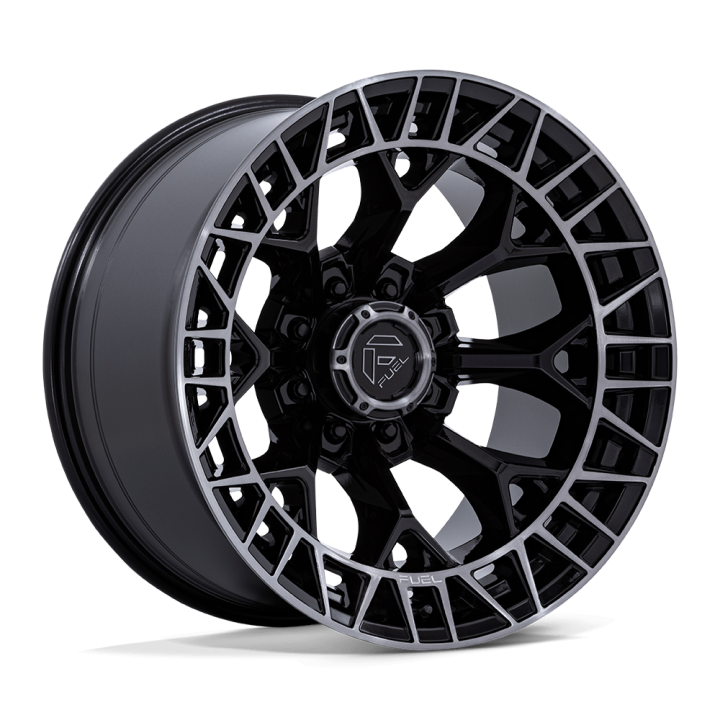 Jantă de Aluminiu, FUEL FC873 CHARGER, 20x9.0, ET 1, 8x165.1, 125.1, Negru - EDK.ro
