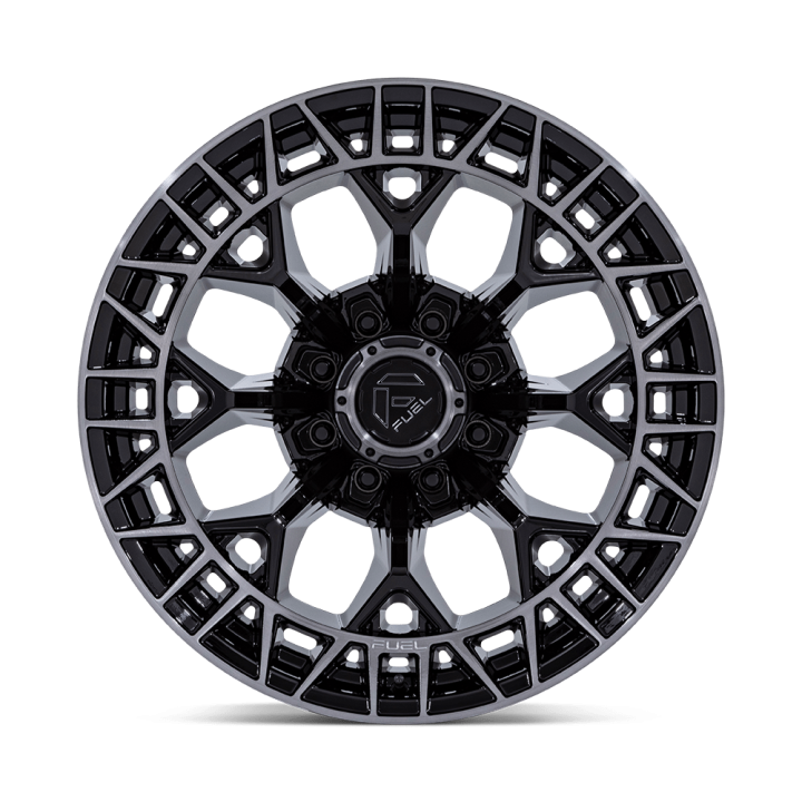 Jantă de Aluminiu, FUEL FC873 CHARGER, 20x9.0, ET 1, 8x165.1, 125.1, Negru - EDK.ro