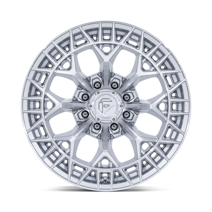 Jantă de Aluminiu, FUEL FC873 CHARGER, 20x10.0, ET -18, 8x165.1, 125.1, Argintiu - EDK.ro