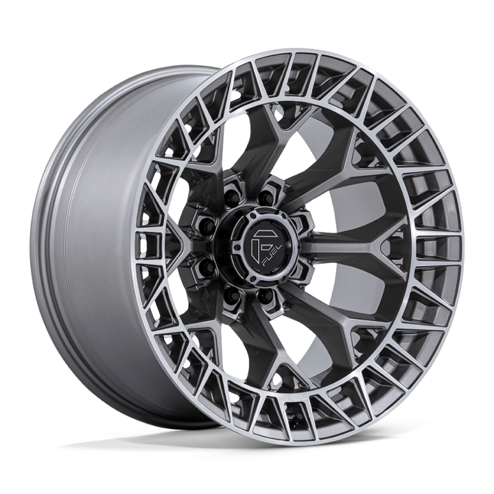 Alloy Wheel, FUEL FC873 CHARGER, 20x10.0, ET -18, 8x165.1, 125.1, Platinum - EDK.ro