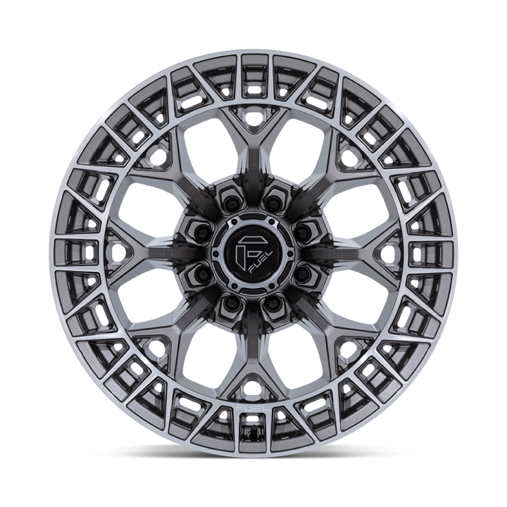 Jantă de Aluminiu, FUEL FC873 CHARGER, 20x9.0, ET 1, 8x165.1, 125.1, Platină - EDK.ro