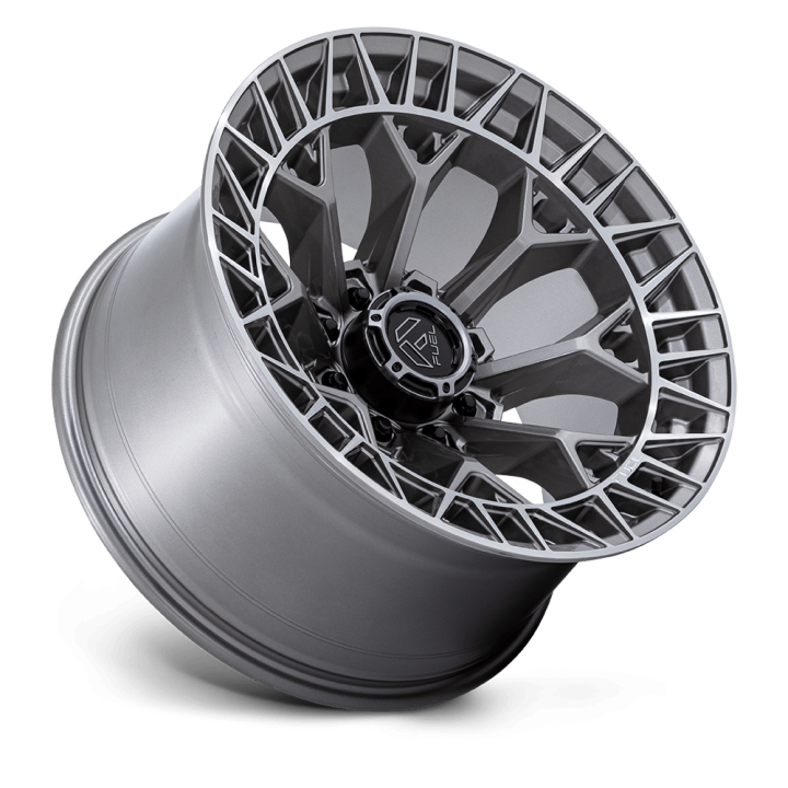 Alloy Wheel, FUEL FC873 CHARGER, 20x9.0, ET 1, 8x165.1, 125.1, Platinum - EDK.ro