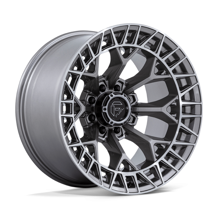 Jantă de Aluminiu, FUEL FC873 CHARGER, 22x12.0, ET -44, 8x165.1, 125.1, Platină - EDK.ro