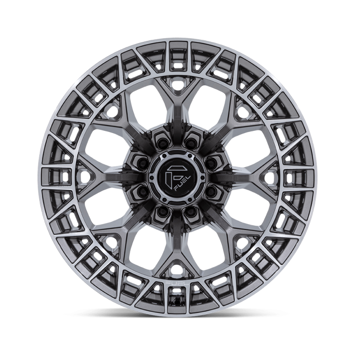 Jantă de Aluminiu, FUEL FC873 CHARGER, 22x12.0, ET -44, 8x165.1, 125.1, Platină - EDK.ro
