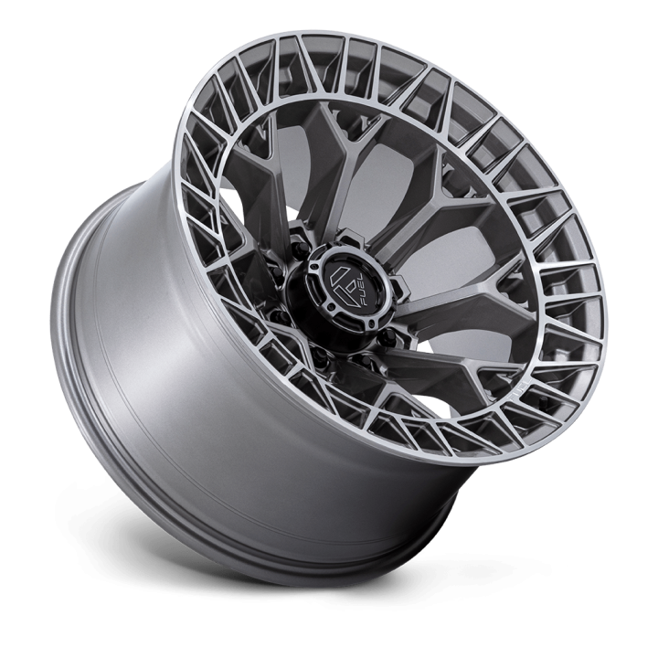 Alloy Wheel, FUEL FC873 CHARGER, 22x12.0, ET -44, 8x165.1, 125.1, Platinum - EDK.ro