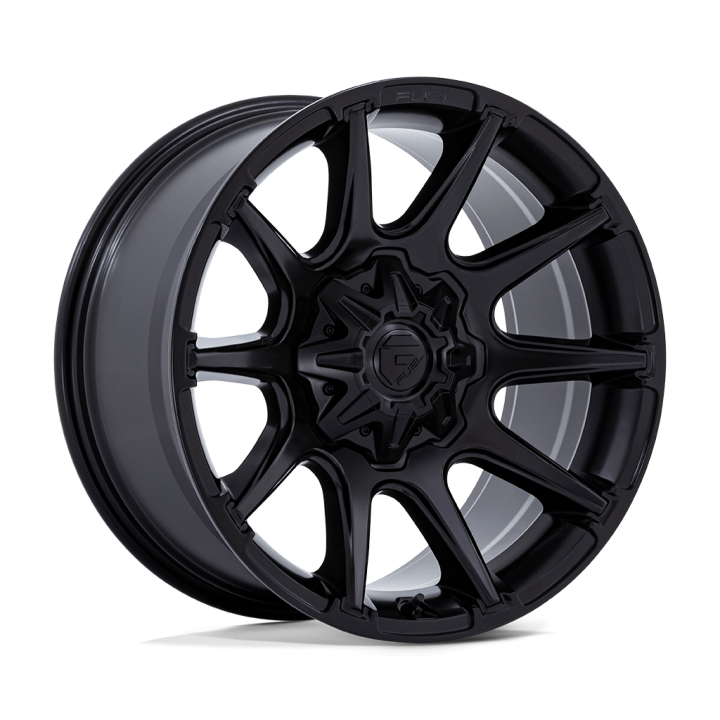 Jantă de Aluminiu, FUEL FC880 SUPER C, 22x12.0, ET -44, 8x165.1, 125.1, Negru - EDK.ro