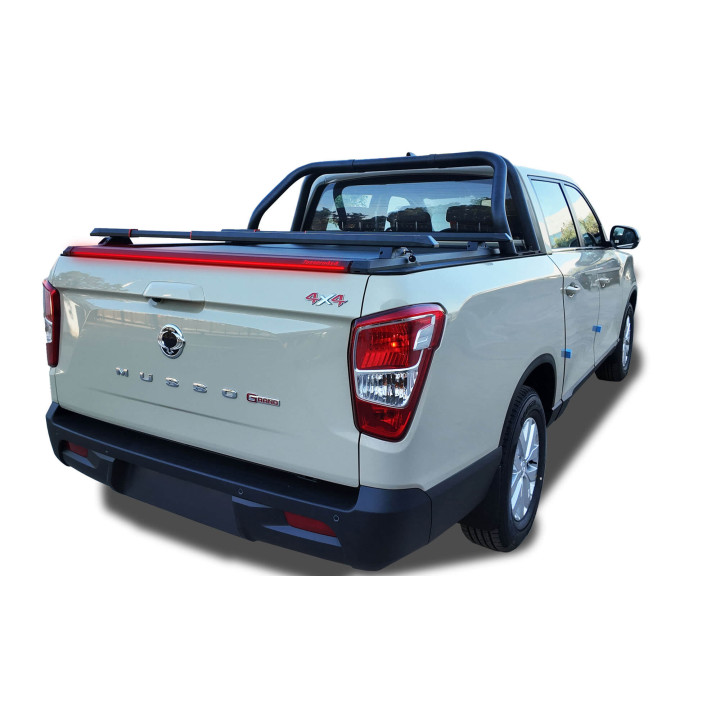 Manual Roll Top Tonneau Bed Cover, Tessera 4x4 SE+, SsangYong Musso Grand 2018 - Present - EDK.ro