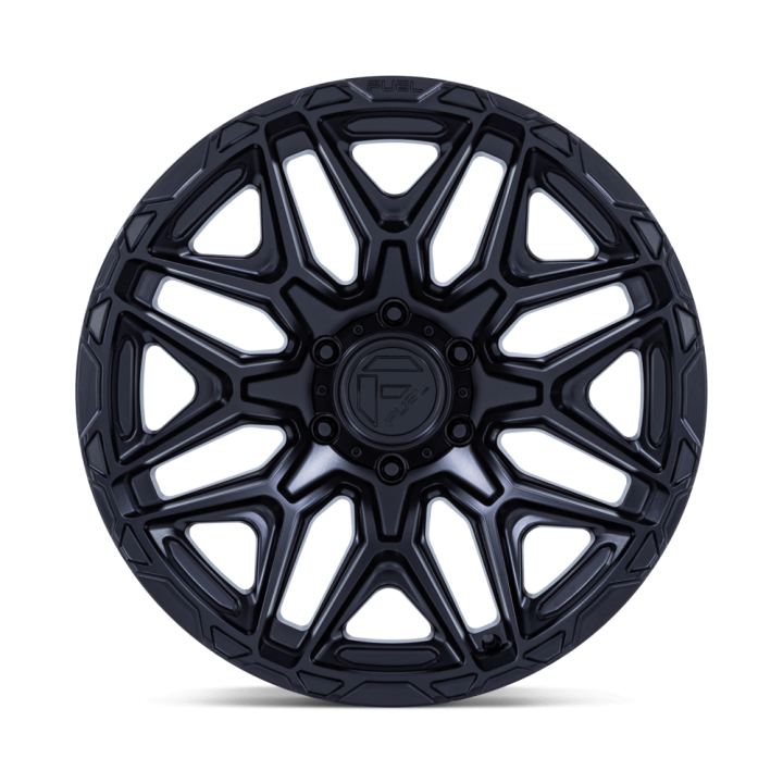 Jantă de Aluminiu, FUEL FC885 INJECTOR, 20x9.0, ET 1, 8x165.1, 125.1, Negru - EDK.ro