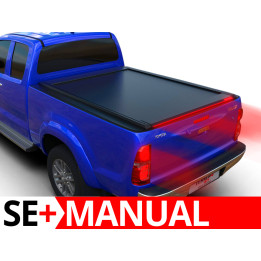 Manual Roll Top Tonneau Bed Cover, Tessera 4x4 SE+, Toyota Hilux Extra Cab 2005 - 2016 - EDK.ro