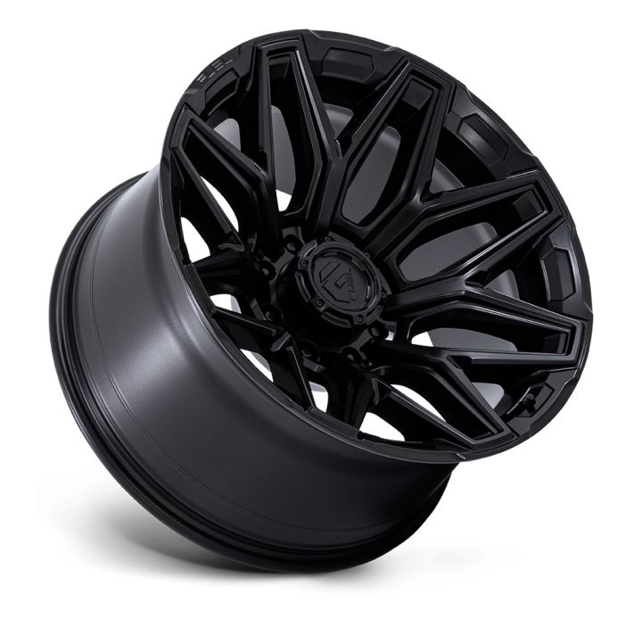 Alloy Wheel, FUEL FLUX, 22x12.0, ET -44, 8x165.1, 125.1, Black - EDK.ro