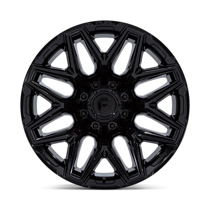 Jantă de Aluminiu, FUEL FLUX, 20x9.0, ET 1, 8x165.1, 125.1, Negru - EDK.ro