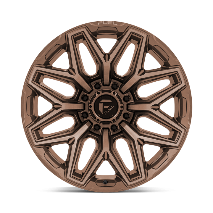 Jantă de Aluminiu, FUEL FLUX, 20x10.0, ET -18, 8x165.1, 125.1, Bronz - EDK.ro