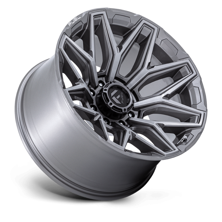 Alloy Wheel, FUEL FLUX, 20x10.0, ET -18, 8x165.1, 125.1, Platinum - EDK.ro