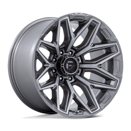 Jantă de Aluminiu, FUEL FLUX, 22x10.0, ET -18, 8x165.1, 125.1, Platină - EDK.ro