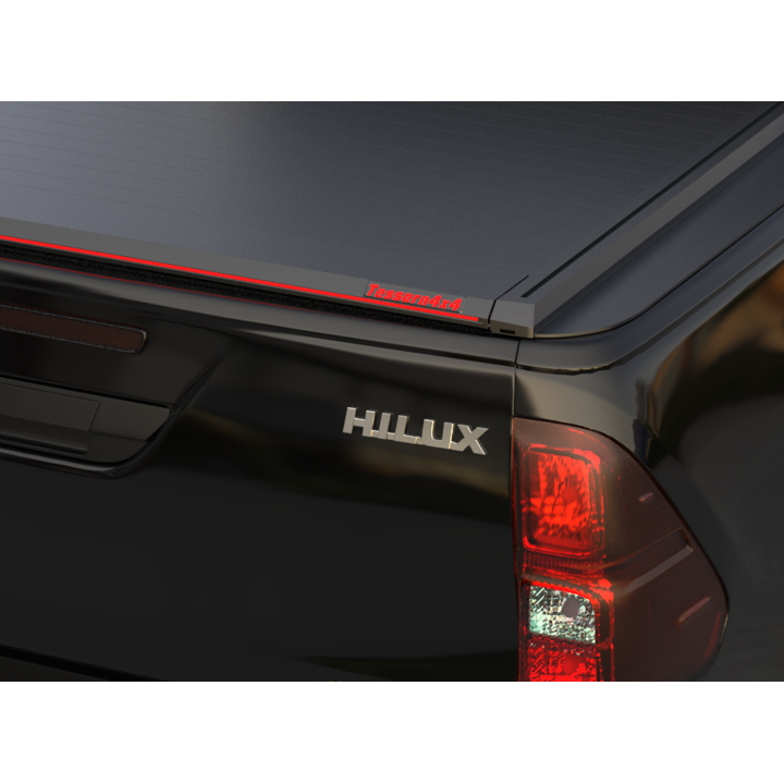 Manual Roll Top Tonneau Bed Cover, Tessera 4x4 SE+, Toyota Hilux Double Cab 2016 - 2026 - EDK.ro