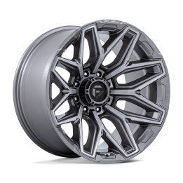 Alloy Wheel, FUEL FLUX, 22x12.0, ET -44, 8x165.1, 125.1, Platinum - EDK.ro