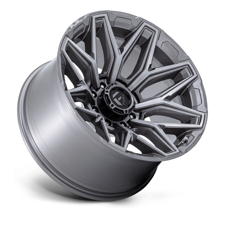Alloy Wheel, FUEL FLUX, 22x12.0, ET -44, 8x165.1, 125.1, Platinum - EDK.ro