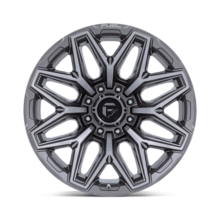 Alloy Wheel, FUEL FLUX, 22x12.0, ET -44, 8x165.1, 125.1, Platinum - EDK.ro