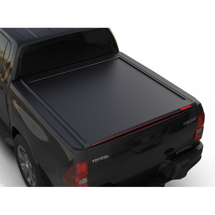 Manual Roll Top Tonneau Bed Cover, Tessera 4x4 SE+, Toyota Hilux Double Cab 2016 - 2026 - EDK.ro