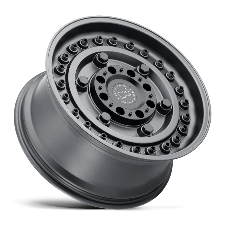 Jantă de Aluminiu, Black Rhino ARMORY, 17x9.5, ET 6, 8x165.1, 122.4, Negru - EDK.ro