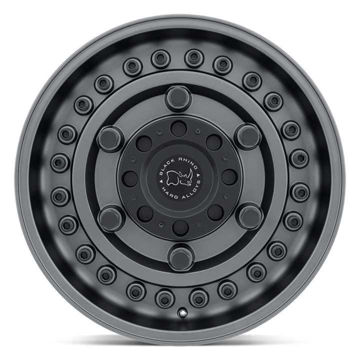 Alloy Wheel, Black Rhino ARMORY, 17x9.5, ET -18, 8x165.1, 122.4, Black - EDK.ro