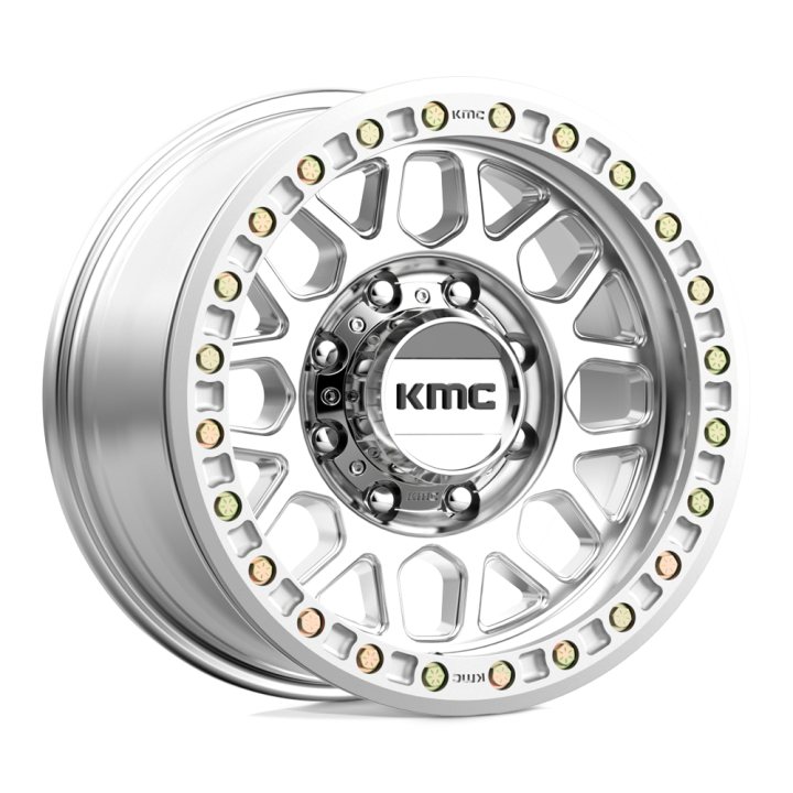 Alloy Wheel, KMC KM234 GRENADE DESERT Beadlock, 17x8.5, ET 0, 8x165.1, 125.1 - EDK.ro