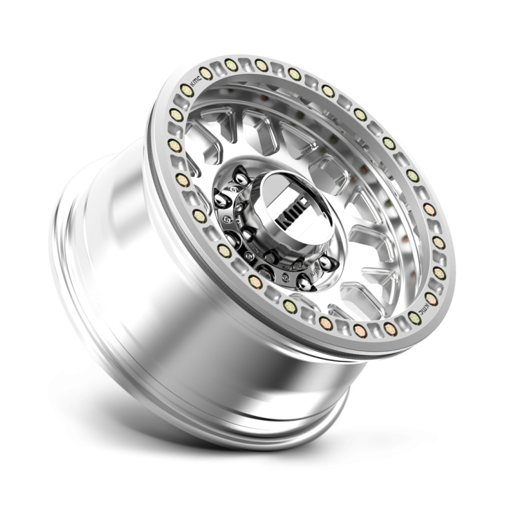 Jantă de Aluminiu, KMC KM234 GRENADE DESERT Beadlock, 17x8.5, ET 0, 8x165.1, 125.1 - EDK.ro
