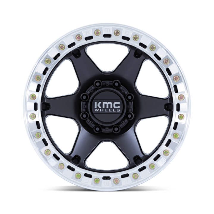 Jantă de Aluminiu, KMC KM238 VI Beadlock, 20x10.0, ET -48, 8x165.1, 125.1, Negru - EDK.ro