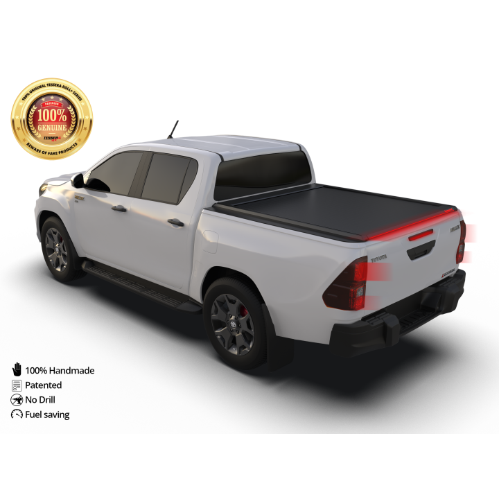 Închidere de Benă Tip Rulou Manual, Tessera 4x4 SE+, Toyota Hilux Cabină Dublă 2016 - 2026 - EDK.ro